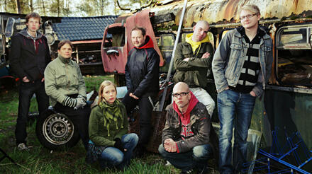 Frigg er en av gruppene som spiller på Folkelarm i år    Foto | www.frigg.fi